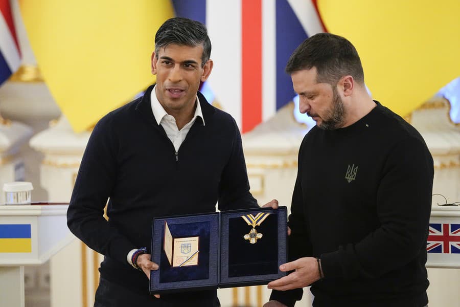 Britský premiér Rishi Sunak