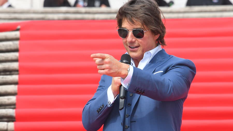 Americký herec Tom Cruise.