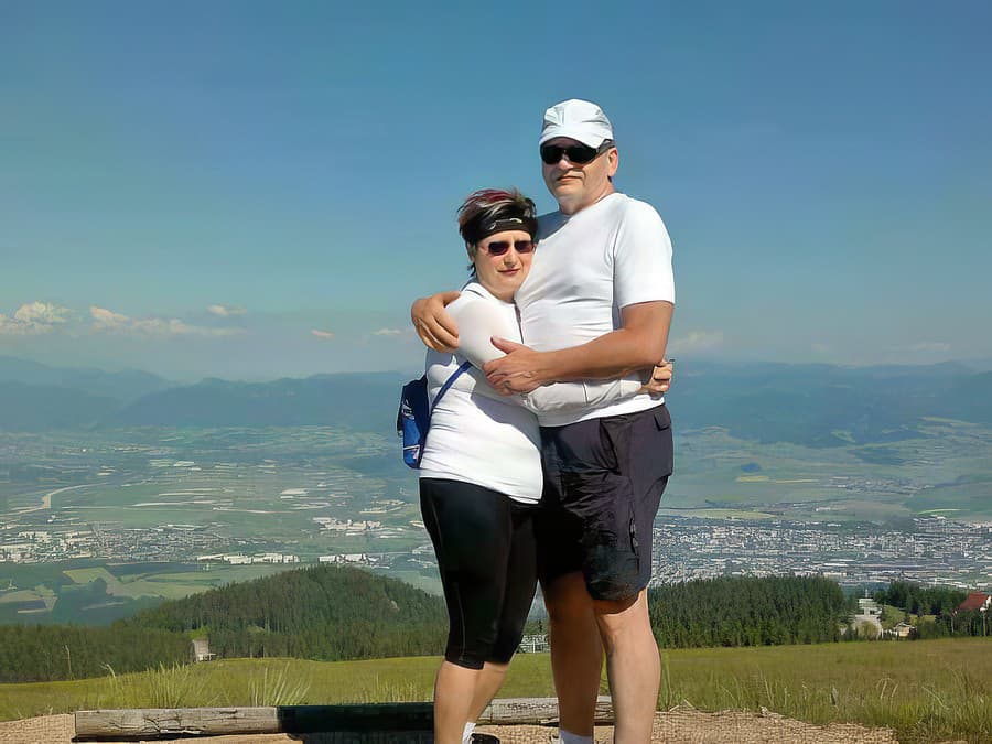 2016: Takto vyzerali manželia predtým, ako sa aktívne pustili do športovania.