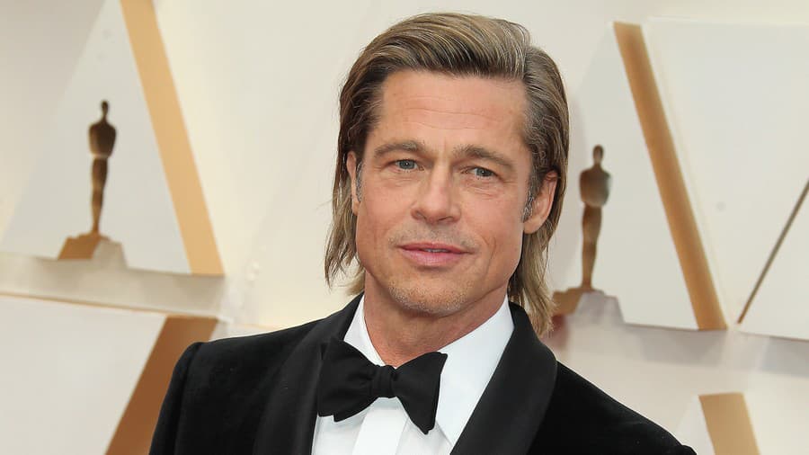 Americký herec Brad Pitt.