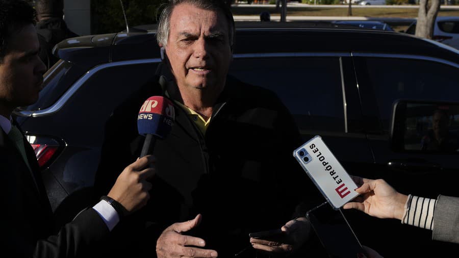 Brazílsky exprezident Jair Bolsonaro.