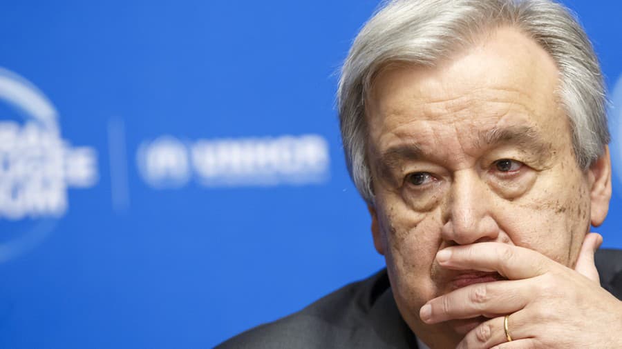 Šéf OSN António Guterres