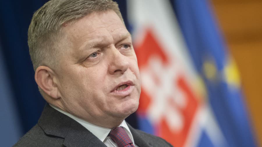 Predseda vlády Robert Fico.