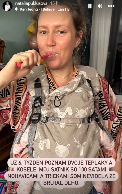 Natália ukazuje aj neprikrášlenú stránku materstva.