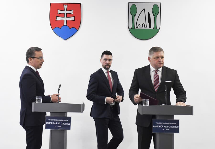 Tlačová konferencia po výjazdovom