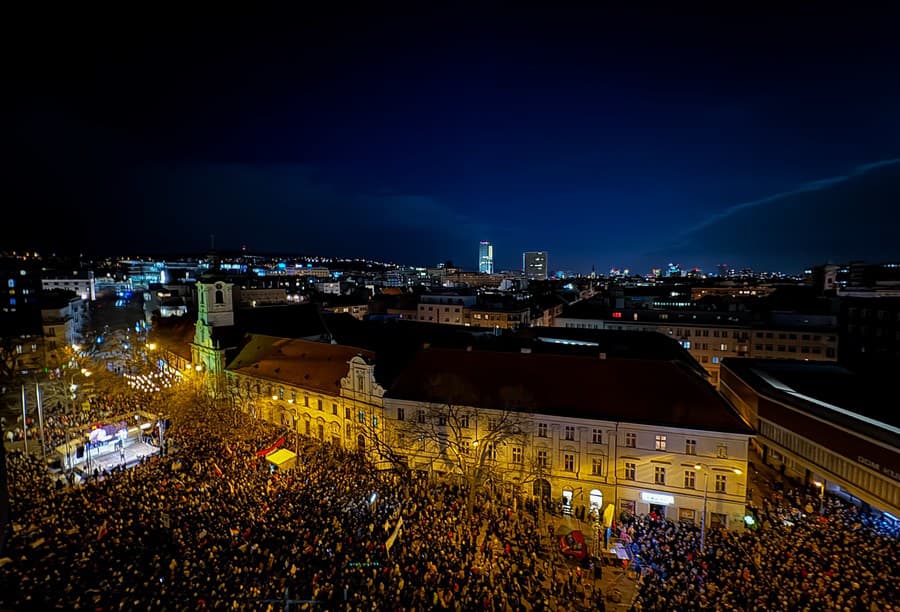 Protestné zhromaždenie SaS, PS