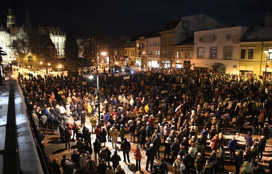 Protestné zhromaždenie SaS, PS