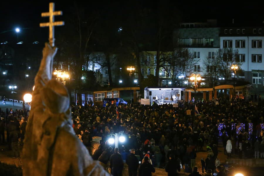 Protestné zhromaždenie SaS, PS