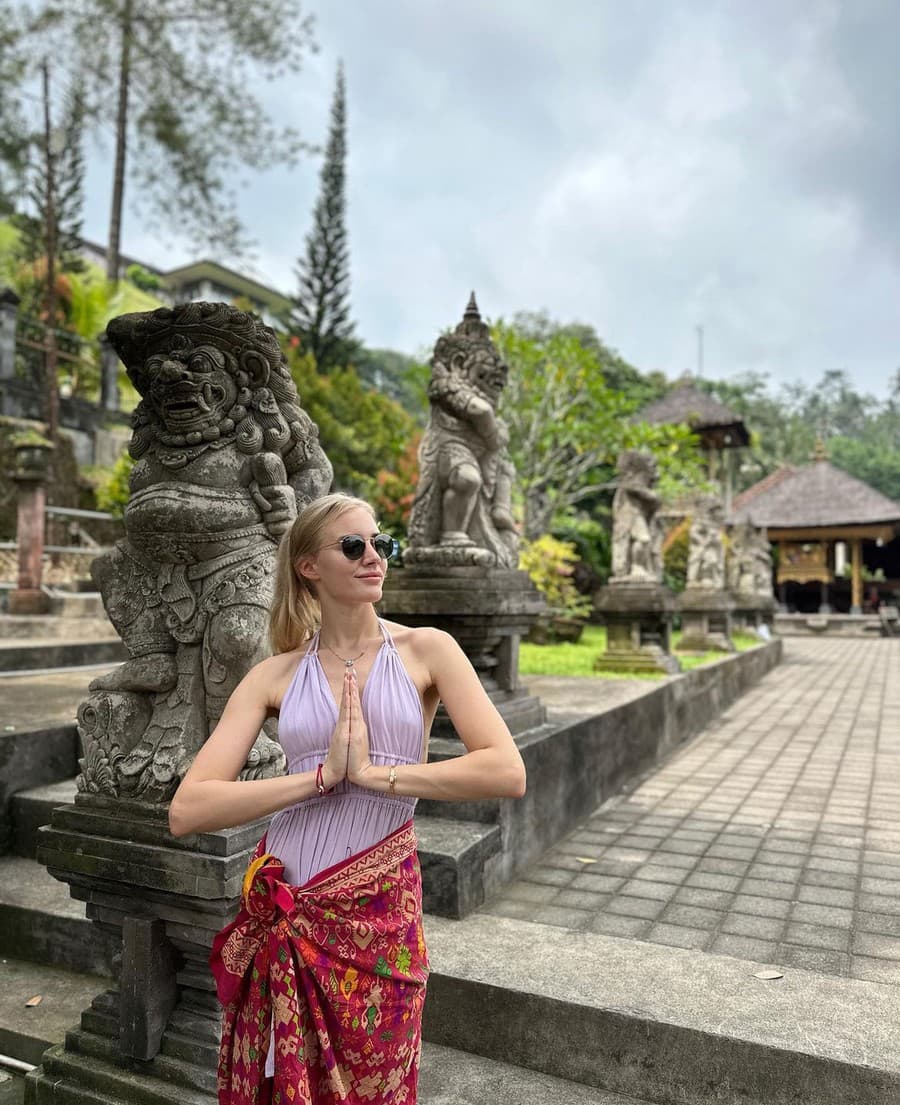 Alexandra sa na Bali