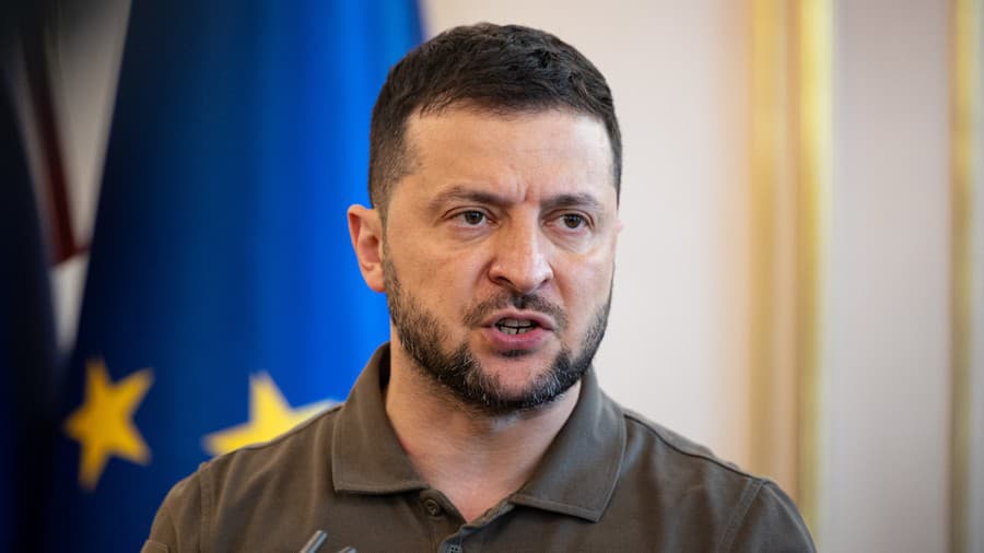 Ukrajinský prezident Volodymyr Zelenskyj