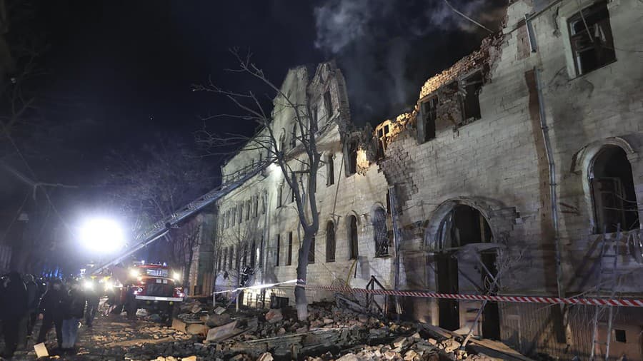 Ostreľovanie východoukrajinského mesta Lysyčansk