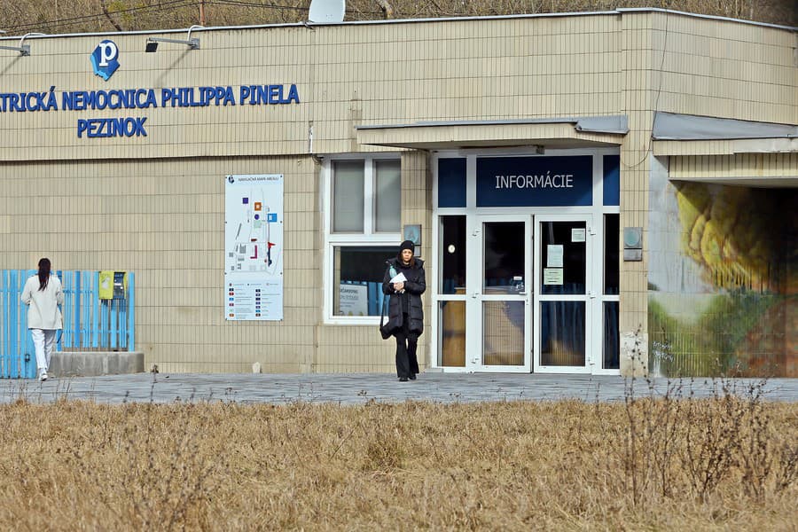 Pinelova nemocnica Pezinok 5.