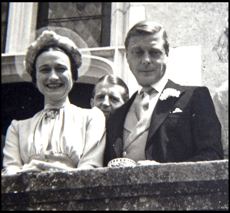 Wallis Simpson a abdikovaný kráľ Eduard VIII.