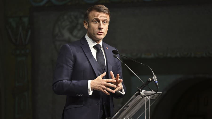 Francúzsky prezident Emmanuel Macron.