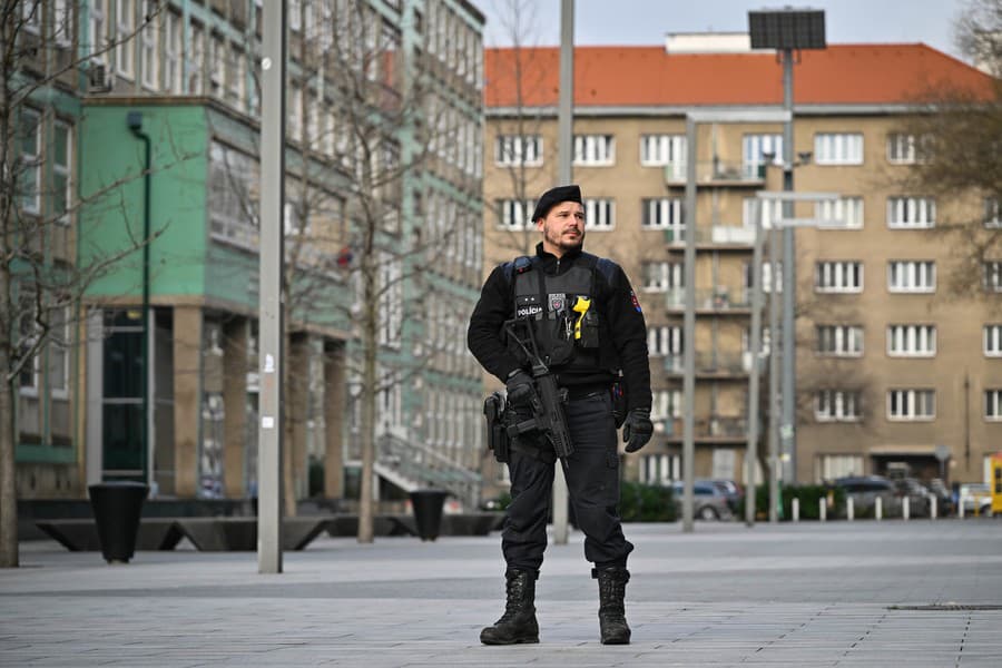 Bratislavská polícia zasahuje v