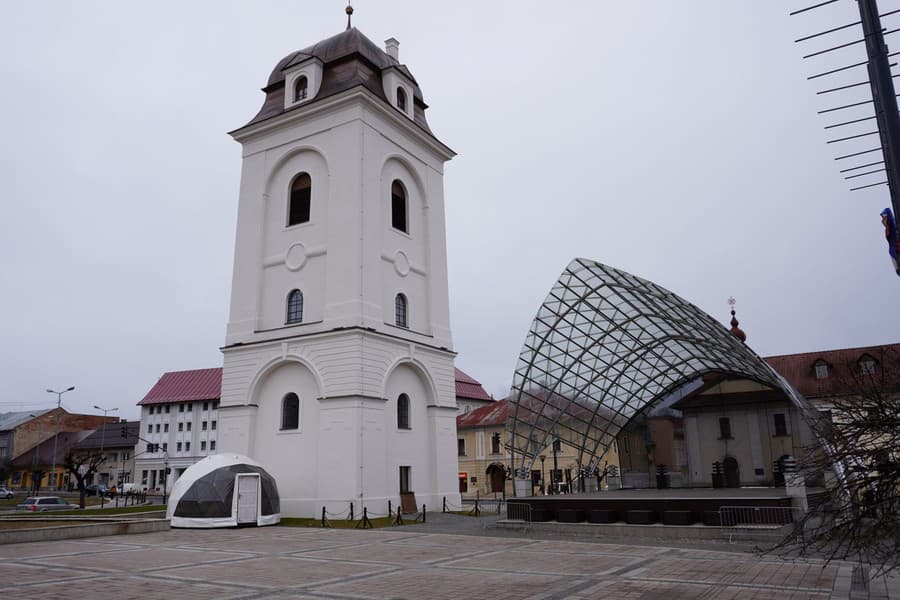 Mestská veža v Brezne