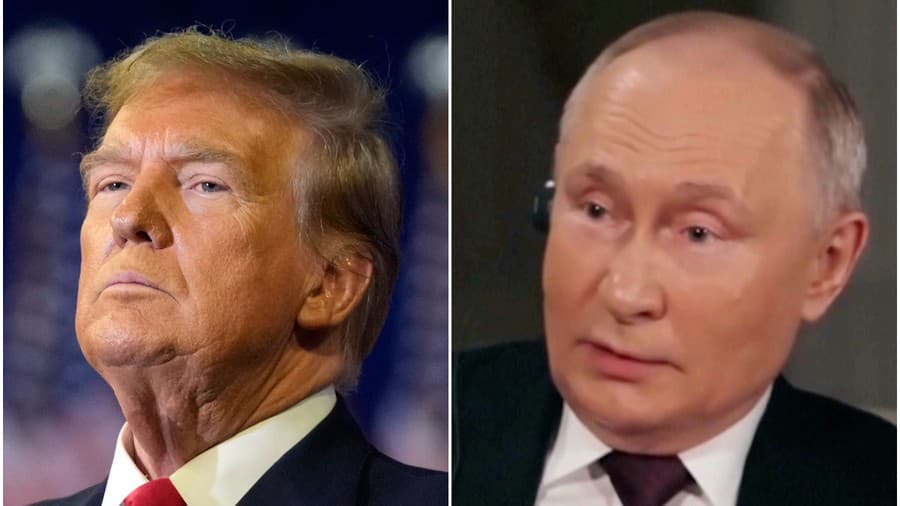 Donald Trump, Vladimir Putin.