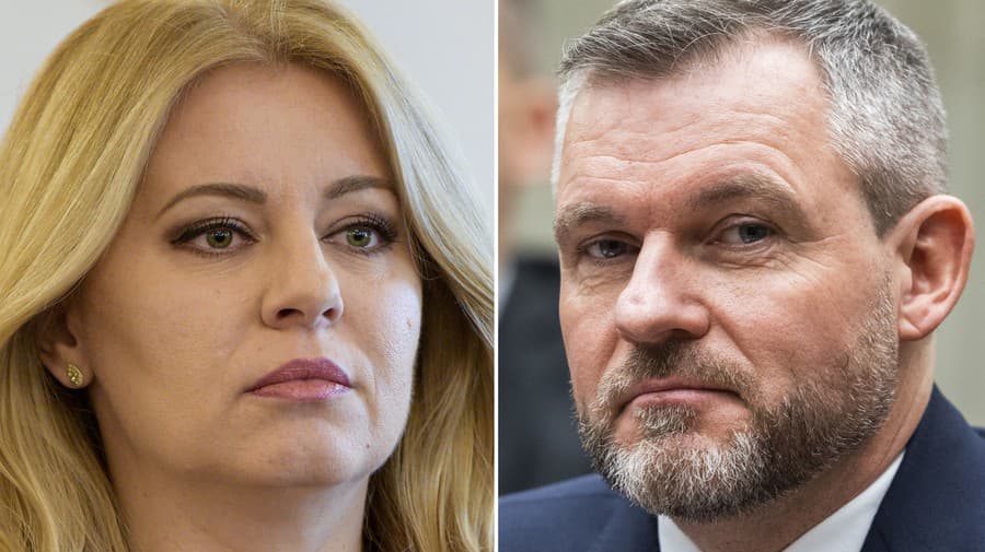 Zuzana Čaputová a Peter