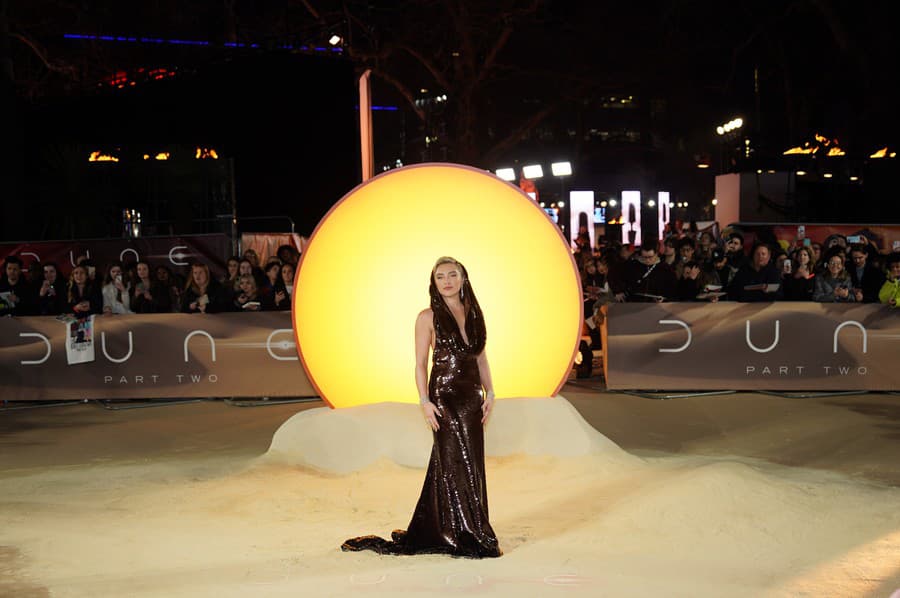 Florence Pugh na premiére