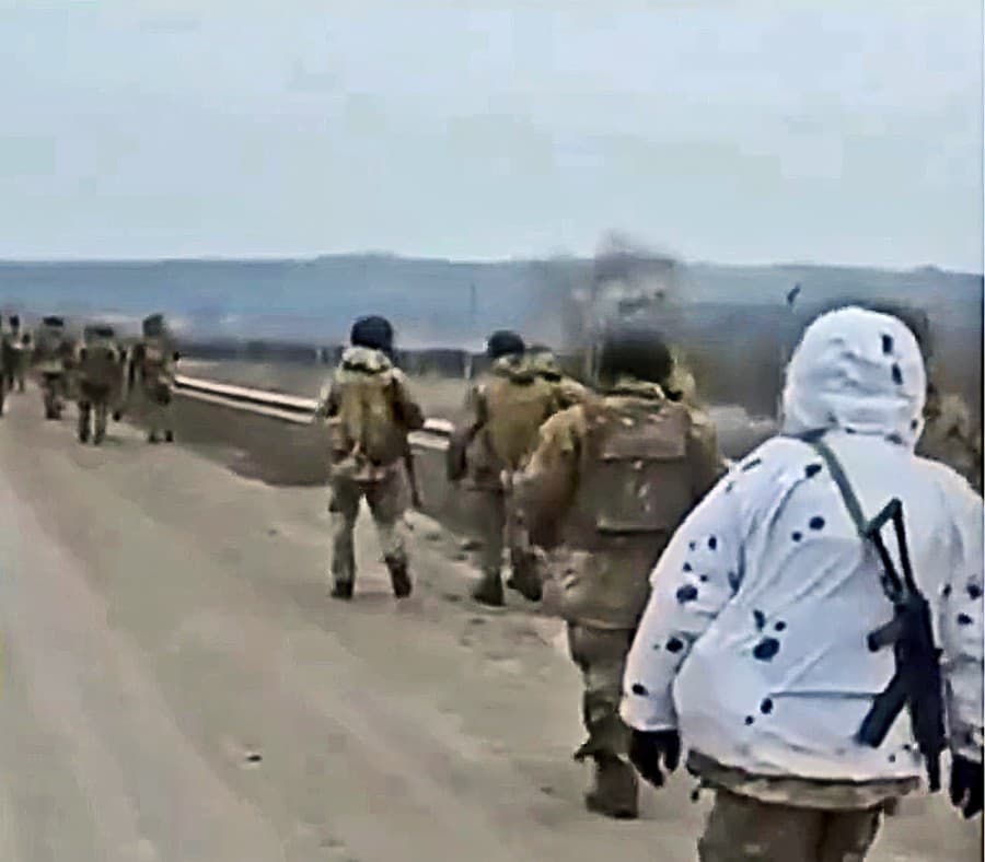 Ukrajinské jednotky sa museli stiahnuť.