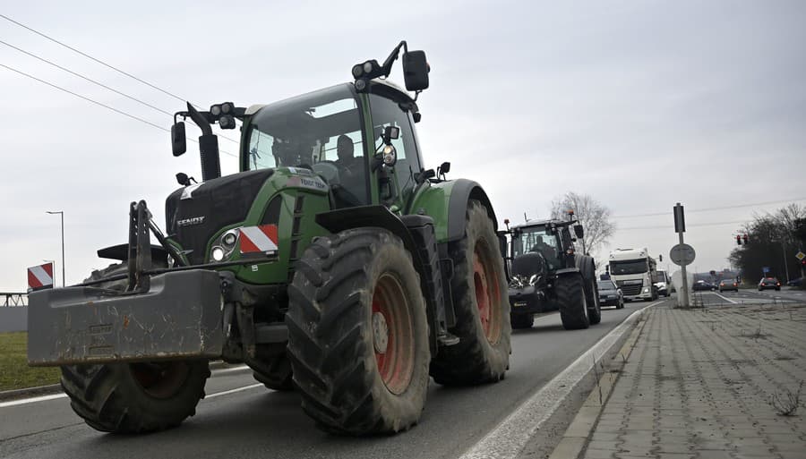 Celoslovenský protest farmárov a