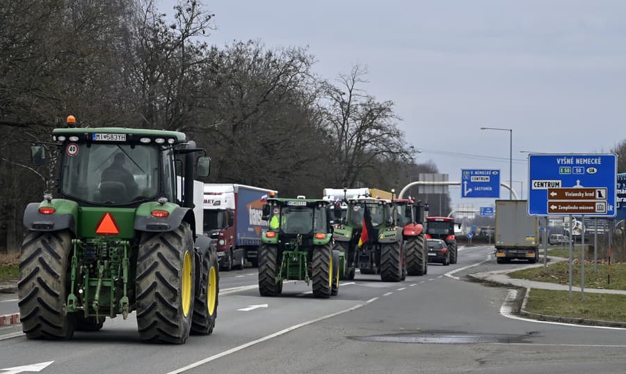 Celoslovenský protest farmárov a