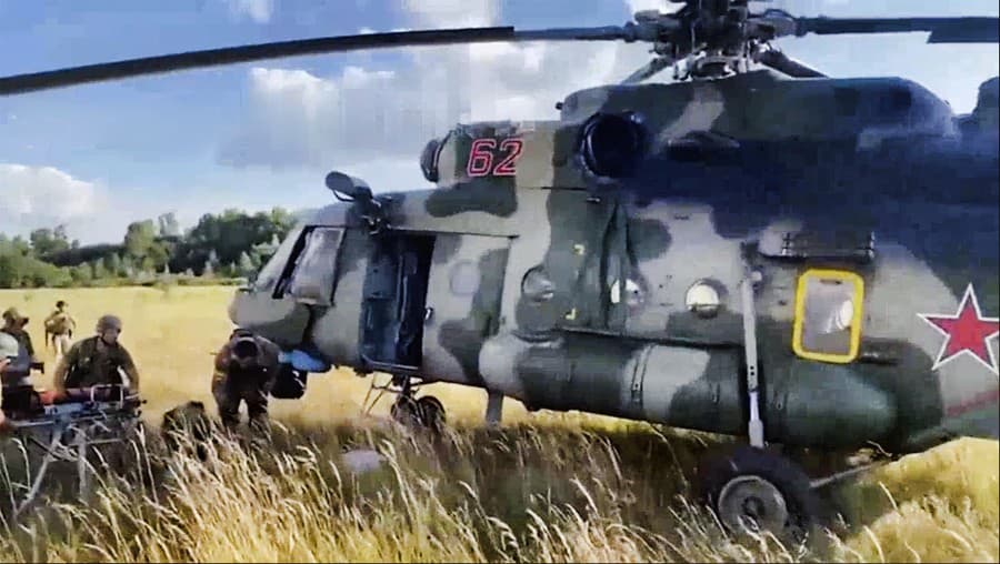 Pilot dezertoval s vrtuľníkom Mi-8 v auguste minulého roka.