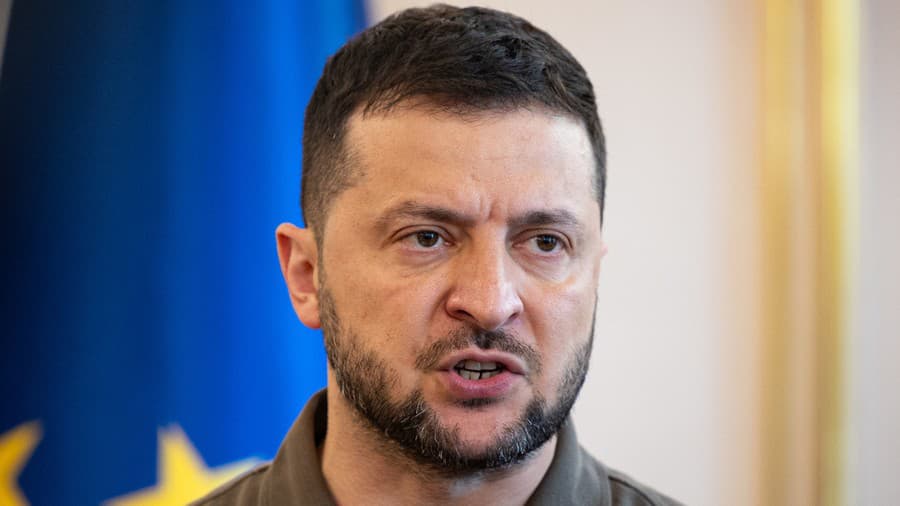 Ukrajinský prezident Volodymyr Zelenskyj