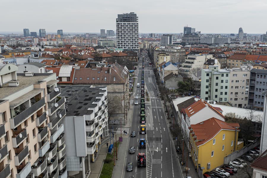 Na snímke z dronu