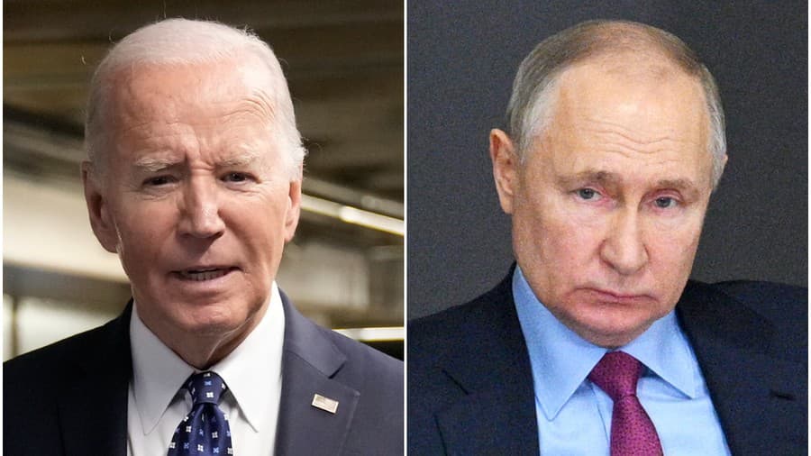 Joe Biden, Vladimir Putin.