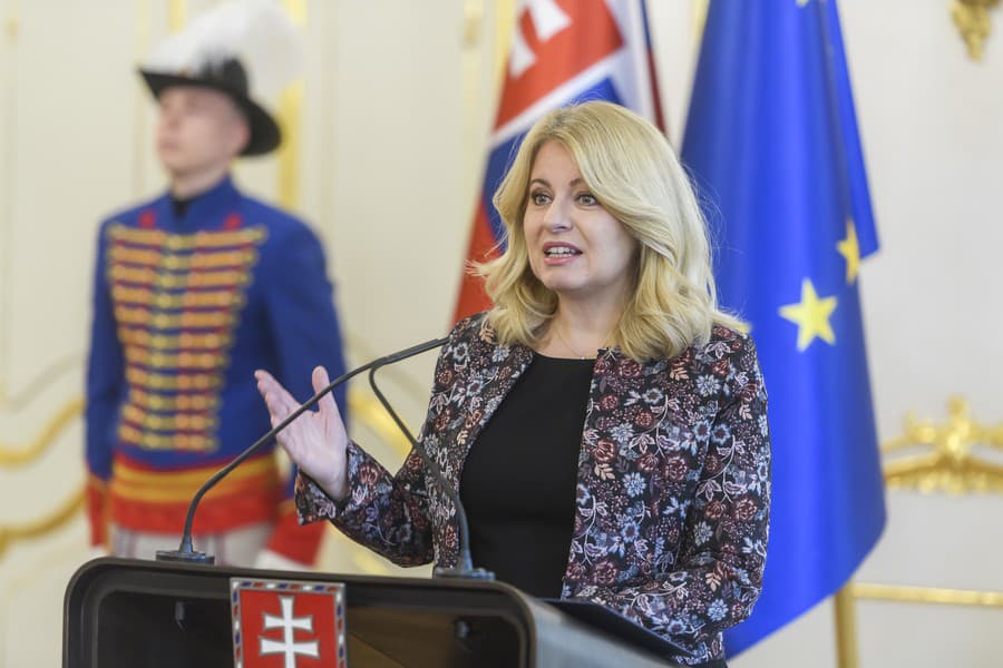 Prezidentka SR Zuzana Čaputová.