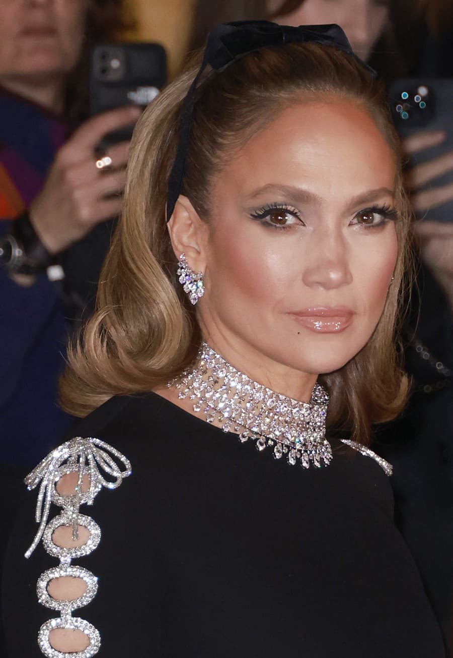 Speváčka Jennifer Lopez. 