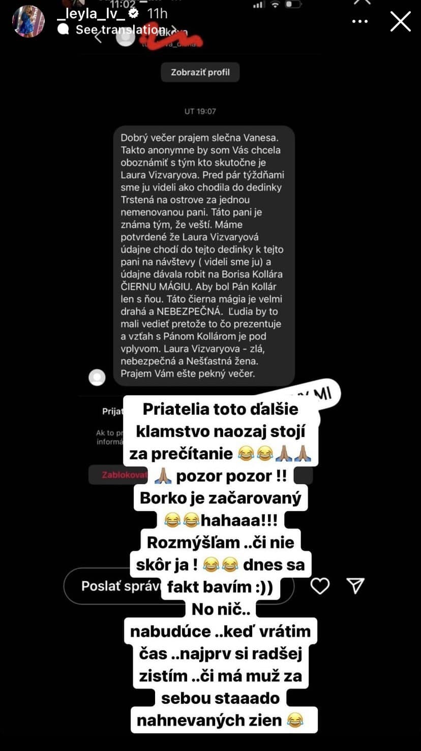 Kollárove mamičky Laura a Vanessa si cez sociálnu sieť Instagram posielali drsné odkazy.