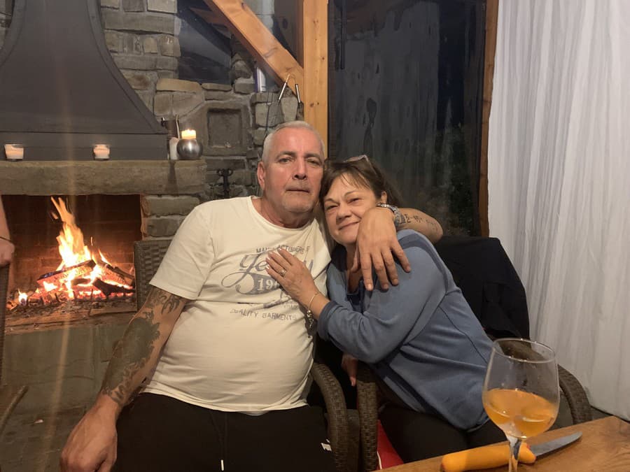 Zdenko (66) s manželkou