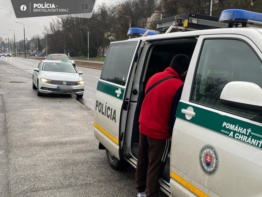 Polícia v Bratislave kontrolovala