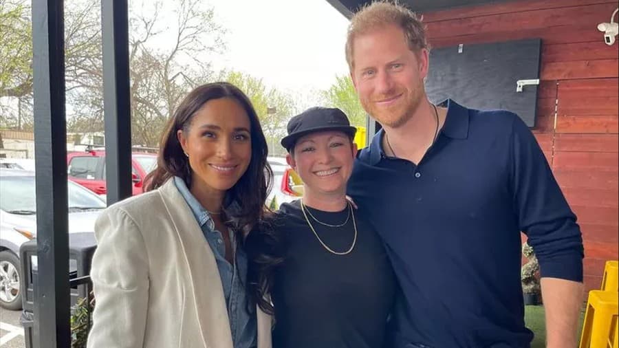 Harry a Meghan navštívili