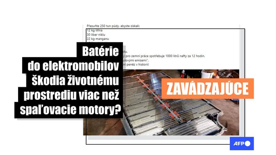 HOAX: Výroba batérií do