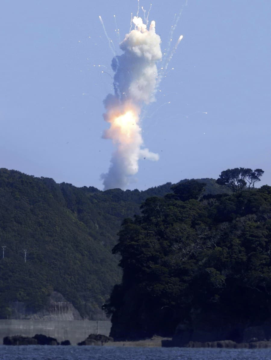 Štart japonskej rakety Kairos