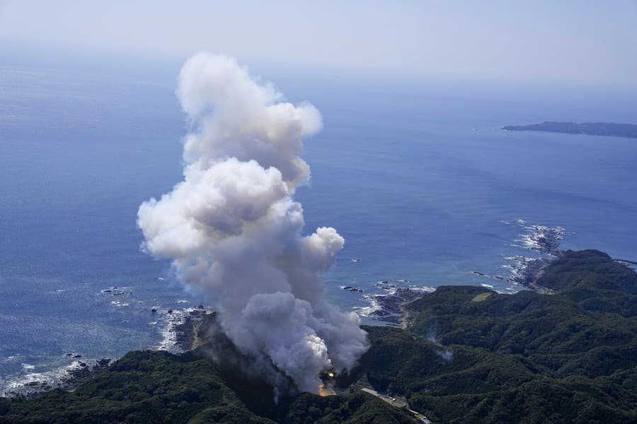 Štart japonskej rakety Kairos