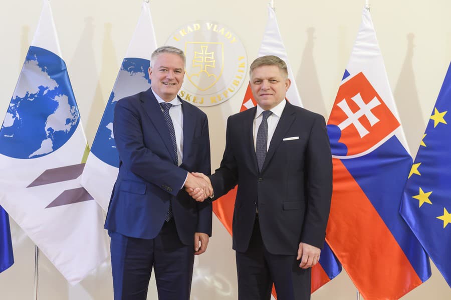 Premiér Fico prijal generálneho tajomníka OECD Mathiasa Cormanna.