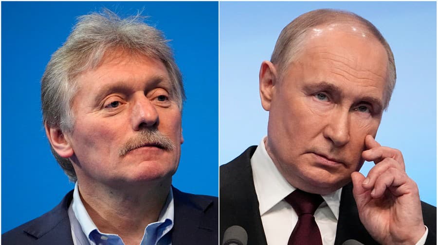 Dmitrij Peskov, Vladimir Putin.