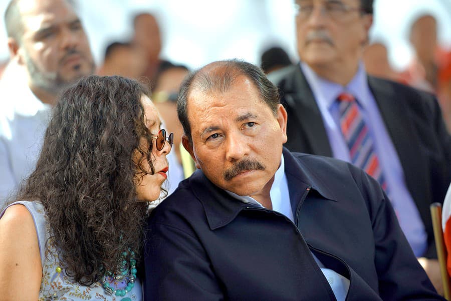 Nikaragujský prezident Daniel Ortega