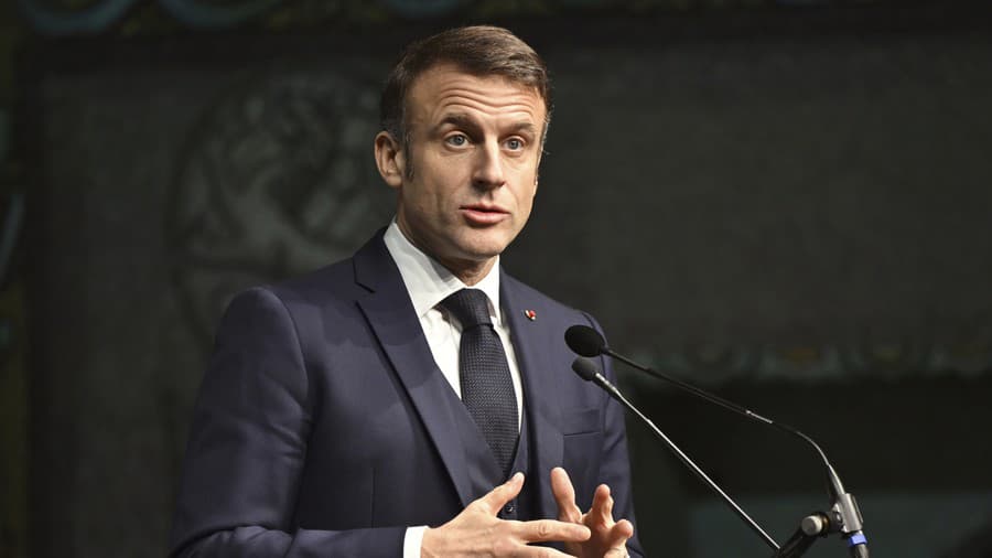 Francúzsky prezident Emmanuel Macron.