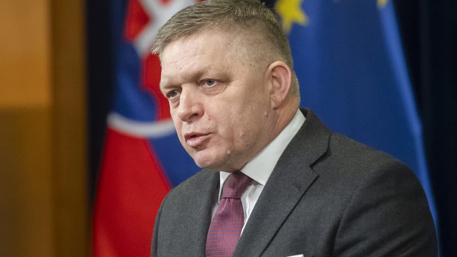 Premiér SR Robert Fico.