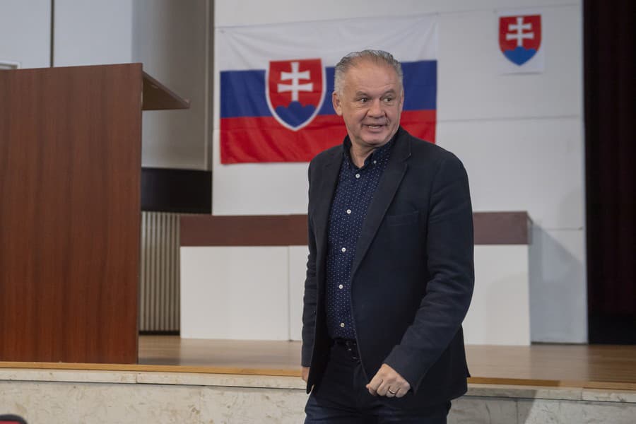 Andrej Kiska vo volebnej