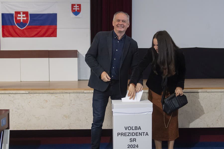 Andrej Kiska vo volebnej