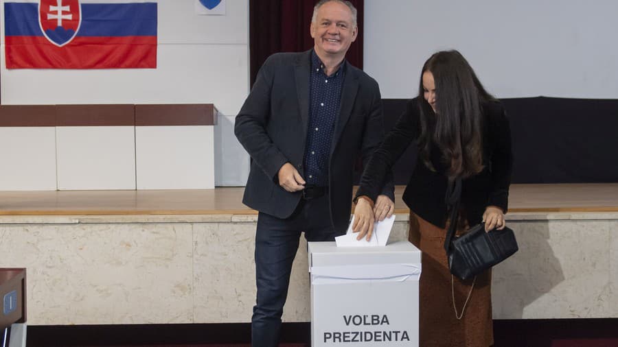 Andrej Kiska vo volebnej