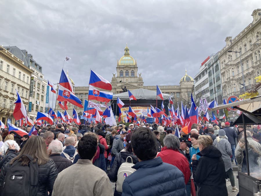 Demonstrácia Praha