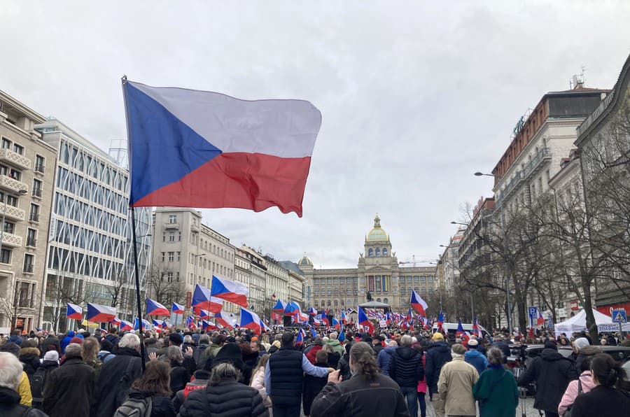 Demonstrácia Praha