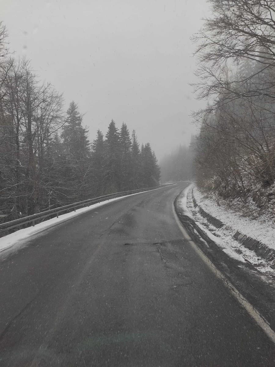 Slovákov prekvapil sneh.